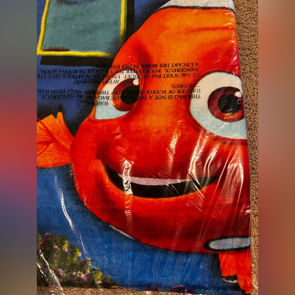 Brand new Disney Beach Towel! Nemo